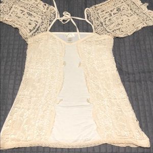 Beautiful Lace Detail Top